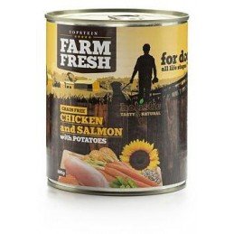 Farm Fresh Kuře a losos s bramborami balení 400 g