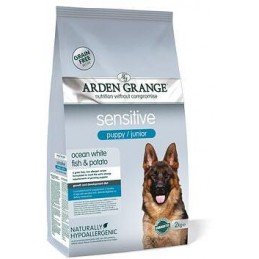 Arden Grange Sensitive Grain Free Puppy/Junior Ocean White Fish & Potato balení 2 kg