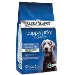 Arden Grange Puppy/Junior Large Breed with fresh Chicken & Rice balení 12 kg