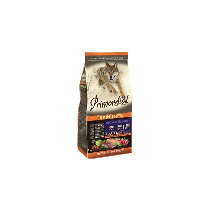 Primordial Mini Adult Trout & Duck balení 2 kg