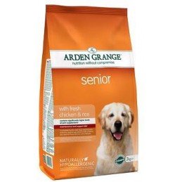 Arden Grange Senior with fresh Chicken & Rice balení 12 kg