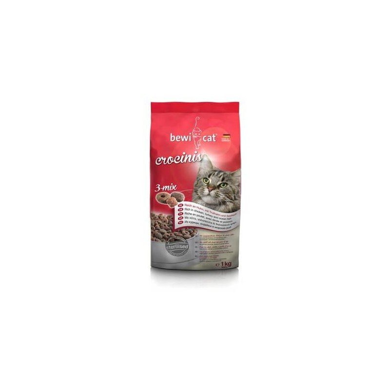 Bewi Cat Crocinis 3-mix balení 1 kg